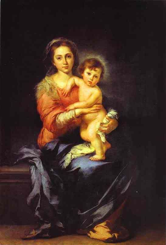 Madonna and Child - murillo