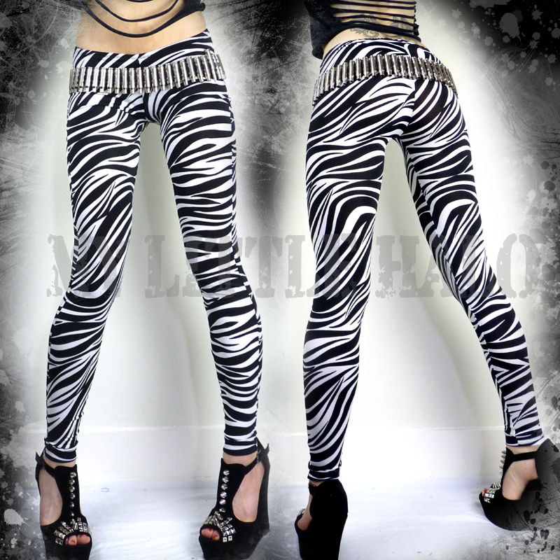 Zebra Print Leggings