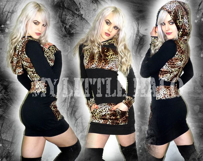 velvety tan leopard print dress top