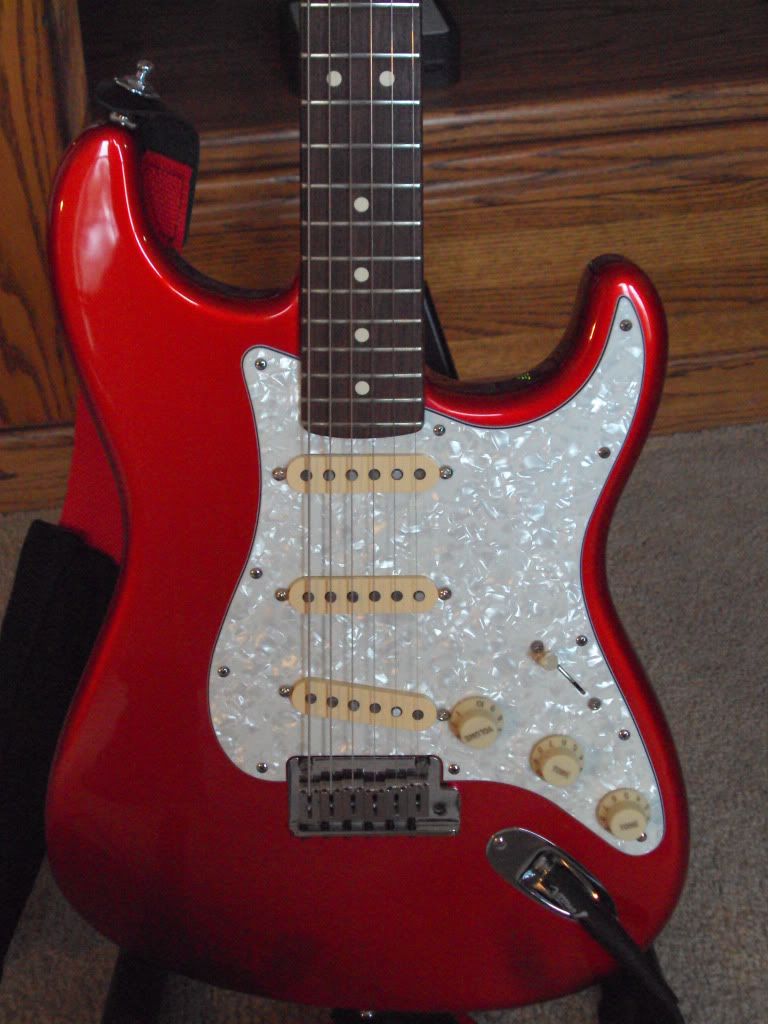 Best pickguard for a red strat? Fender Stratocaster Guitar Forum