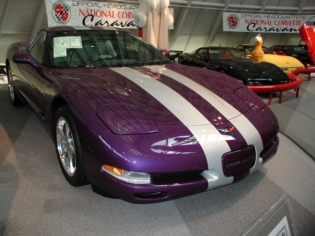 purple corvette z06