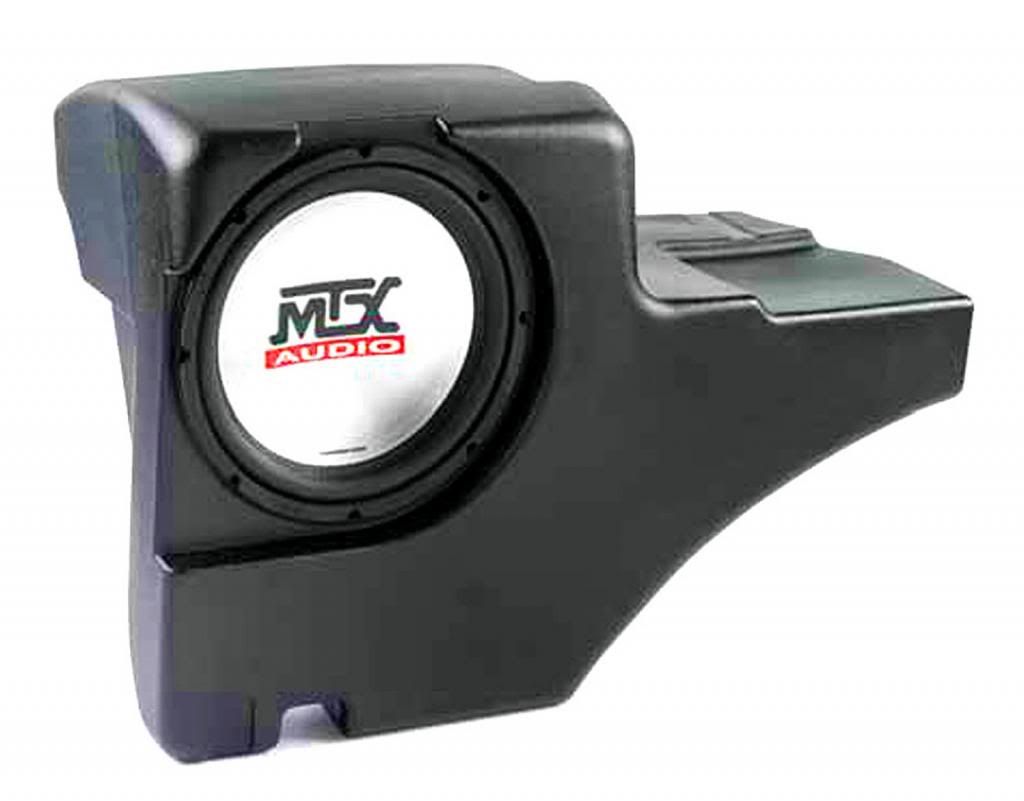 MTX ThunderForm Chevy TAHOE 20012006 10" Custom Enclosure w MTX