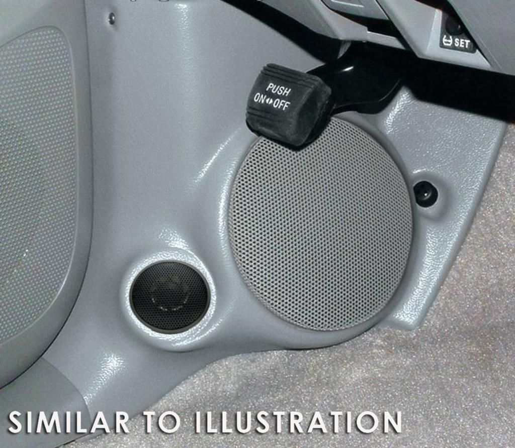 QLogic Custom Kick Panel Speaker Mounts Toyota 20052011 (QForms Pods) eBay