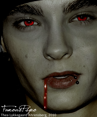 Tom Kaulitz Vampire by famouspsyco Pictures, Images and Photos