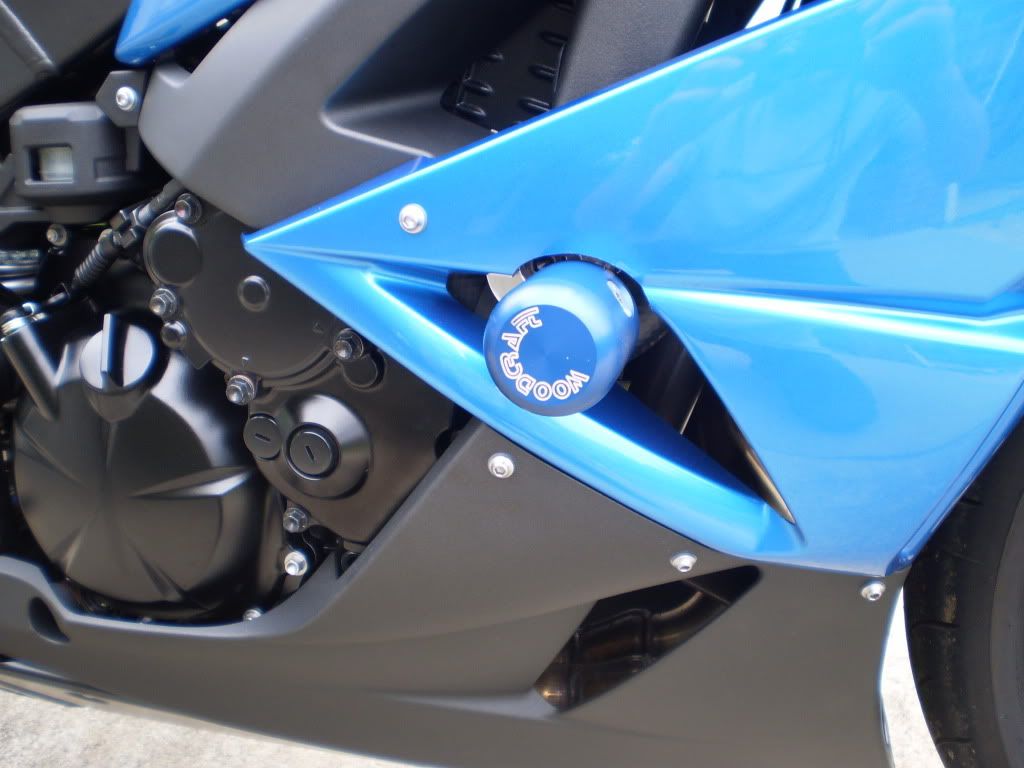 NEW Woodcraft Frame Sliders BLACK 09 ZX6R Kawasaki Motorcycle Forums