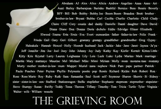 The Grieving Room