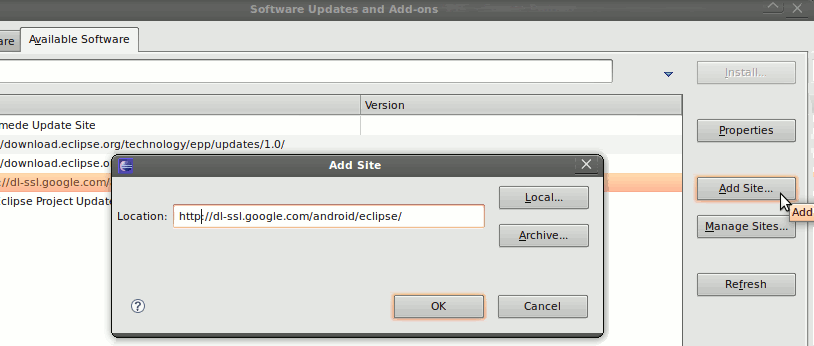 Add plugin site