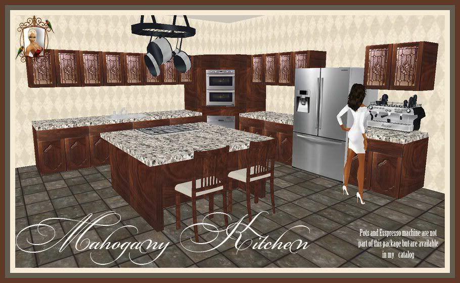 Mahogany kitchen