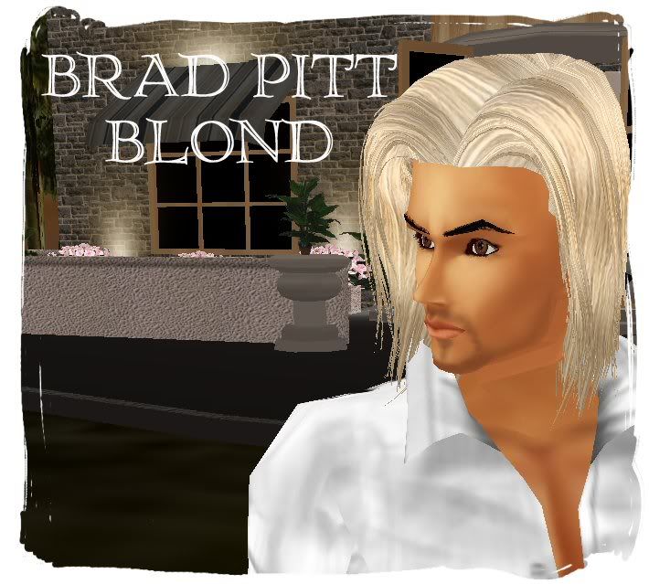 brad pitt blond