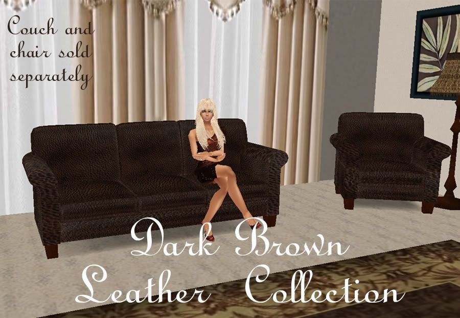 Dark leather collection