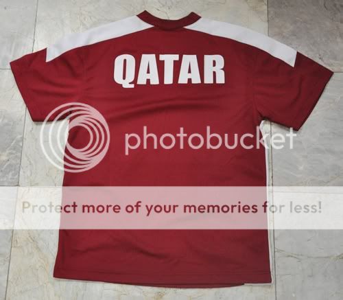 Rare Qatar National Football Team Jersey Shirt Away  