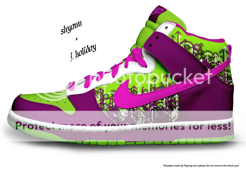 Nike-dunk-high-purple-green.jpg Photo by neanea1baby | Photobucket