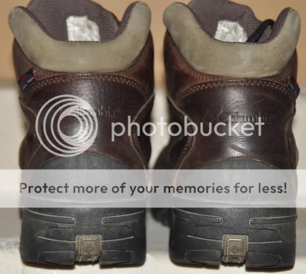 Columbia Elkridge II Omni Tech Brown Leather Waterproof Hiking Boots