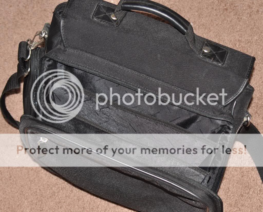 Samsonite black travel overnight shoulder bag,laptop case portfolio 