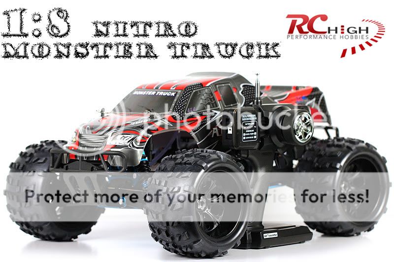   NEW 1/8 HSP RADIO CONTROL RC NITRO MONSTER TRUCK 4X4 GAS CAR★  