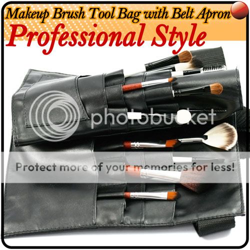 Artist Pro Makeup Brushes Belt Strap Tool Case Bag E110  