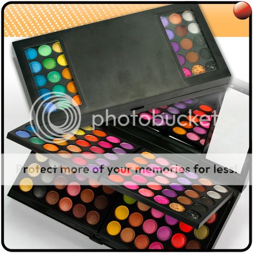 180 Whole Color Makeup Cosmetic Eyeshadow Palette Kit  