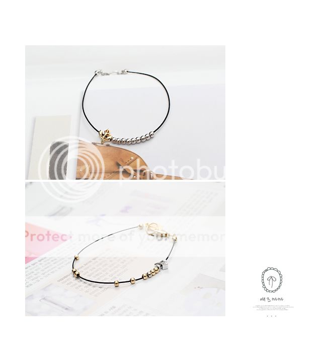 Korean New BEAST Yoseop Wish Mini Beads Bracelet Silver/Gold + Gift 